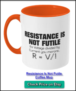 Borg-inspired “Resistance is futile” Star Trek mug – geeky gift for sibling sci-fi fans and caffeine lovers